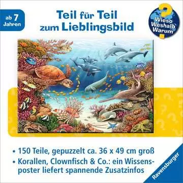 Podmořský život 150 dílků 2D Puzzle;Dětské puzzle - obrázek 3 - Ravensburger