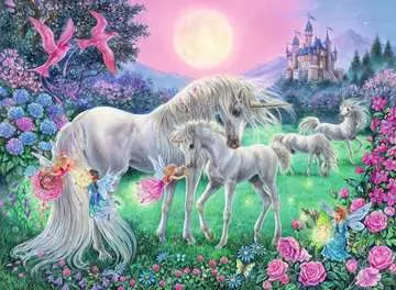 Unicorns in the Moonlight 100p Pussel;Barnpussel - bild 2 - Ravensburger