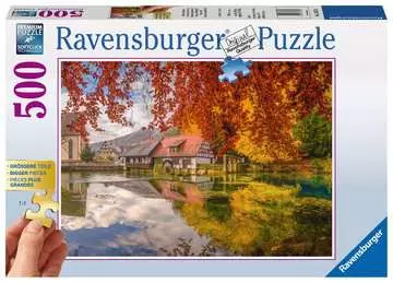 13672 8  川辺の風景  500ピース パズル;大人向けパズル - 画像 1 - Ravensburger