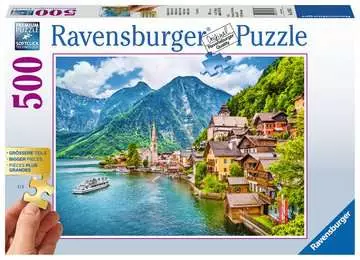 KOŚCIÓŁ U PODNÓŻA GÓRY 500EL Puzzle;Puzzle dla dzieci - Zdjęcie 1 - Ravensburger