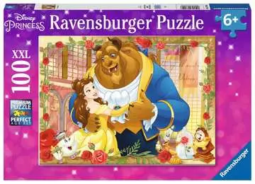 Kráska a zvíře 100 dílků 2D Puzzle;Dětské puzzle - obrázek 1 - Ravensburger