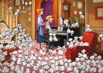 Disney: 101 dalmatinů 1000 dílků 2D Puzzle;Puzzle pro dospělé - obrázek 2 - Ravensburger