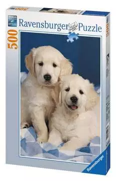 SZCZENIĘTA GOLDEN RETRIEVER 500EL Puzzle;Puzzle dla dzieci - Zdjęcie 1 - Ravensburger