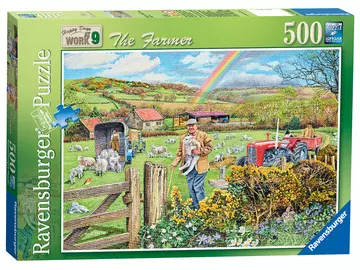 FARMER 500EL Puzzle;Puzzle dla dzieci - Zdjęcie 1 - Ravensburger