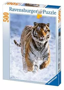 Tigre sulla neve Puzzle;Puzzle da Adulti - immagine 1 - Ravensburger