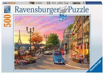 PARYŻ WIECZOROWĄ PORĄ 500 EL Puzzle;Puzzle dla dzieci - Zdjęcie 1 - Ravensburger