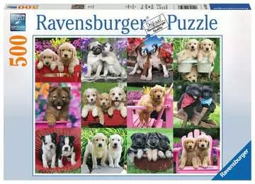 SZCZENIĘTA PRZYJACIELE 500EL Puzzle;Puzzle dla dzieci - Zdjęcie 1 - Ravensburger