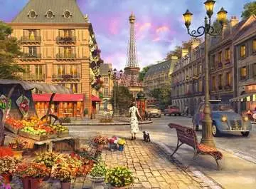 Procházka Paříží 500 dílků 2D Puzzle;Puzzle pro dospělé - obrázek 2 - Ravensburger