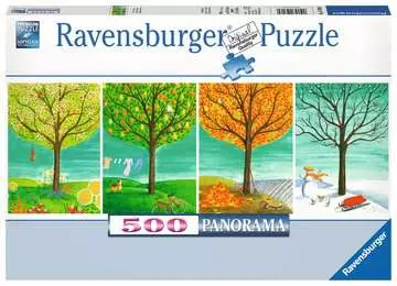 CZTERY PORY ROKU 500EL Puzzle;Puzzle dla dzieci - Zdjęcie 1 - Ravensburger