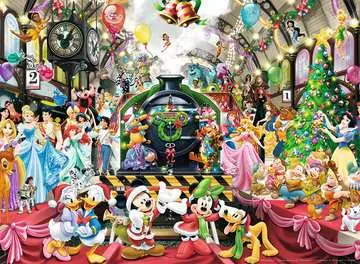 ŚWIĄTECZNY POCIĄG Disney a 500EL Puzzle;Puzzle dla dzieci - Zdjęcie 2 - Ravensburger