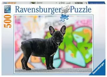 BULDOG FRANCUSKI 500EL Puzzle;Puzzle dla dzieci - Zdjęcie 1 - Ravensburger
