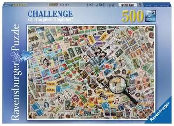 ZNACZKI POCZTOWE 500EL Puzzle;Puzzle dla dzieci - Zdjęcie 1 - Ravensburger