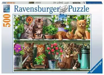 Cats on the Shelf Puslespil;Puslespil for voksne - Billede 1 - Ravensburger