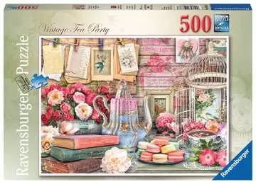 VINTAGE - PTZYJĘCIE 500 EL Puzzle;Puzzle dla dorosłych - Zdjęcie 1 - Ravensburger