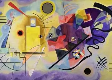 Kandinsky, Wassily:Yellow, Red, Blue Puzzle;Puzzle da Adulti - immagine 2 - Ravensburger