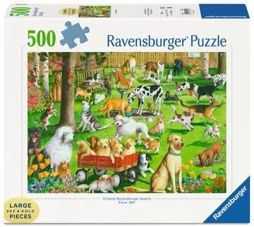 Au parc à chiens Puzzles;Puzzles pour adultes - Image 1 - Ravensburger