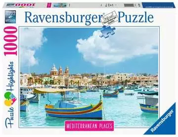 Mediterranean Malta Puzzle;Puzzle da Adulti - immagine 1 - Ravensburger