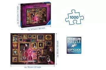 Padouchové: Kapitán Hook 1000 dílků 2D Puzzle;Puzzle pro dospělé - obrázek 3 - Ravensburger