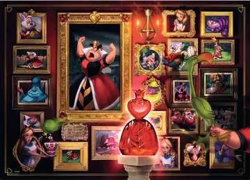 Disney Villainous Queen of Hearts, 1000pc Puslespill;Voksenpuslespill - bilde 2 - Ravensburger