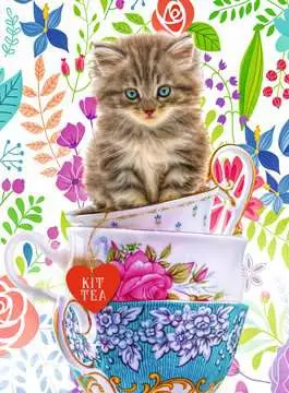 Gatito en taza Puzzles;Puzzle Adultos - imagen 2 - Ravensburger