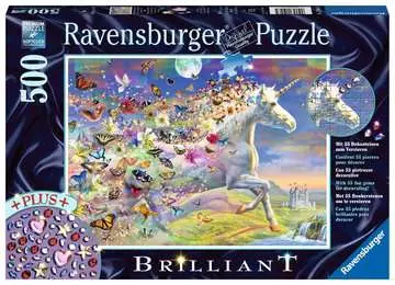 Unicornio y sus mariposas Puzzles;Puzzle Adultos - imagen 1 - Ravensburger