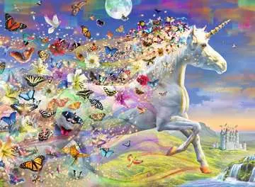 Unicorno e le sue farfalle Puzzle;Puzzle da Adulti - immagine 2 - Ravensburger