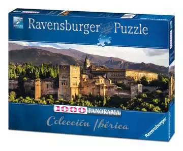 Puzzle Panoramiczne 1000 elementów: Alhambra, Granada Puzzle;Puzzle dla dorosłych - Zdjęcie 1 - Ravensburger