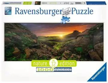 Slunce na Islandu 1000 dílků Panorama 2D Puzzle;Puzzle pro dospělé - obrázek 1 - Ravensburger