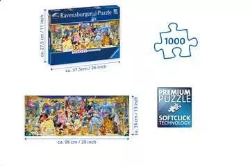 Disney: Skupinové foto 1000 dílků Panorama 2D Puzzle;Puzzle pro dospělé - obrázek 3 - Ravensburger