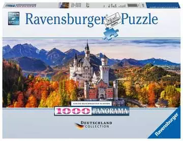 Zámek Neuschwanstein 1000 dílků Panorama 2D Puzzle;Puzzle pro dospělé - obrázek 1 - Ravensburger