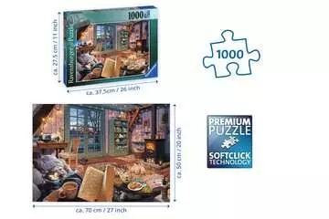 Útulný obývací pokoj 1000 dílků 2D Puzzle;Puzzle pro dospělé - obrázek 3 - Ravensburger