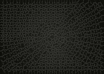 Krypt Puzzle: Black 736 dílků 2D Puzzle;Puzzle pro dospělé - obrázek 2 - Ravensburger