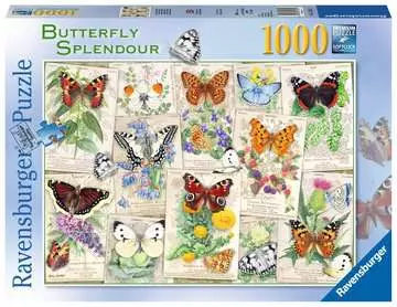 Krásní motýli 1000 dílků 2D Puzzle;Puzzle pro dospělé - obrázek 1 - Ravensburger
