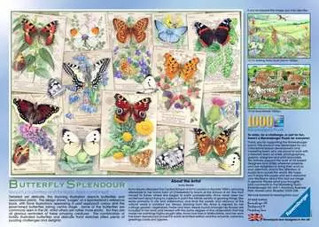 Krásní motýli 1000 dílků 2D Puzzle;Puzzle pro dospělé - obrázek 3 - Ravensburger