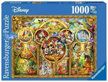 Disney: Nejkrásnější témata 1000 dílků 2D Puzzle;Puzzle pro dospělé - obrázek 1 - Ravensburger