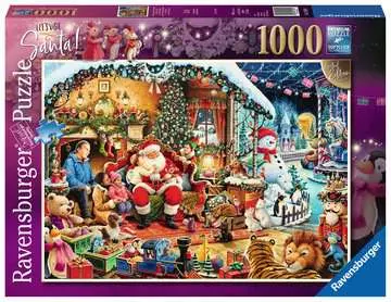 Návštěva u Santy 1000 dílků 2D Puzzle;Puzzle pro dospělé - obrázek 1 - Ravensburger