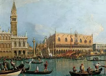 CANALETTO PAŁAC DUCALE 1000EL Puzzle;Puzzle dla dorosłych - Zdjęcie 2 - Ravensburger