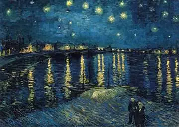 VAN GOGH:GWIEŹDZISTA NOC 1000EL. Puzzle;Puzzle dla dorosłych - Zdjęcie 2 - Ravensburger