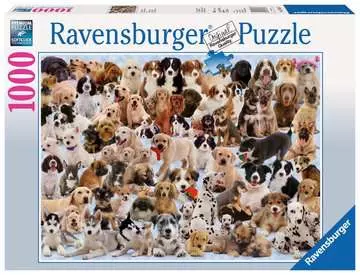Puzzle 2D 1000 elementów: Psy Puzzle;Puzzle dla dorosłych - Zdjęcie 1 - Ravensburger