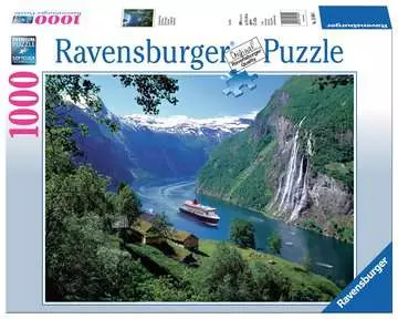 WIDOK NA GRAINAU-1000EL. Puzzle;Puzzle dla dorosłych - Zdjęcie 1 - Ravensburger