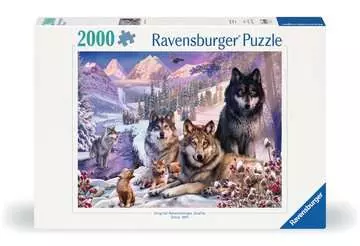 Lobos en la nieve Puzzles;Puzzle Adultos - imagen 1 - Ravensburger