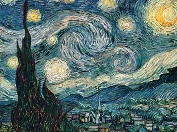 Van Gogh: Noche Estrellada Puzzles;Puzzle Adultos - imagen 2 - Ravensburger