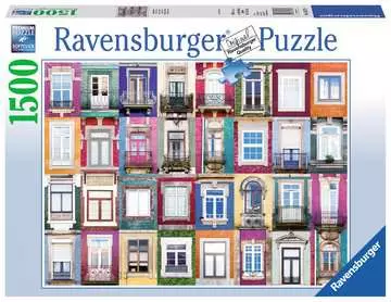 Portugese Windows 1500p Pussel;Vuxenpussel - bild 1 - Ravensburger