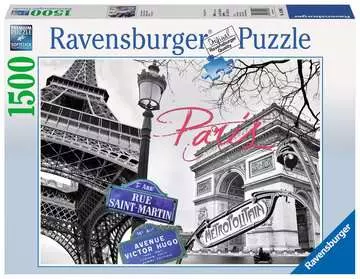 PARYŻ-MOJA MIŁOŚĆ 1500EL 14 Puzzle;Puzzle dla dorosłych - Zdjęcie 1 - Ravensburger