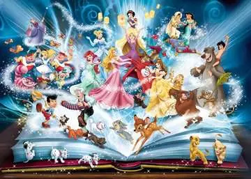 Puzzle 1500 p - Le livre magique des contes Disney Puzzle;Puzzles adultes - Image 2 - Ravensburger