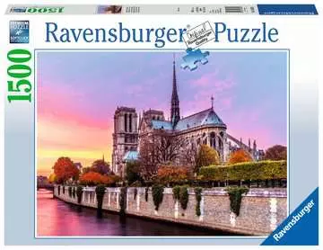 Pittoresque Notre-Dame 1500p Puzzles;Puzzles pour adultes - Image 1 - Ravensburger