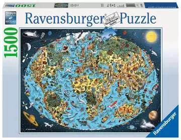 KRESKÓWKOWA KULA ZIEMSKA 1500 EL. Puzzle;Puzzle dla dorosłych - Zdjęcie 1 - Ravensburger