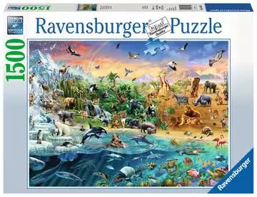 Monde sauvage             1500p Puzzles;Puzzles pour adultes - Image 1 - Ravensburger