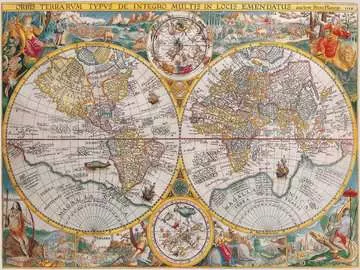 Historická mapa 1500 dílků 2D Puzzle;Puzzle pro dospělé - obrázek 2 - Ravensburger