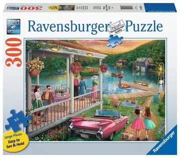 Un été au lac             300pLF Puzzles;Puzzles pour adultes - Image 1 - Ravensburger